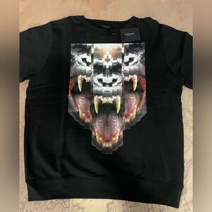 Marcelo Burlon County Of Milan Graphic Print Cotton Sweatshirt